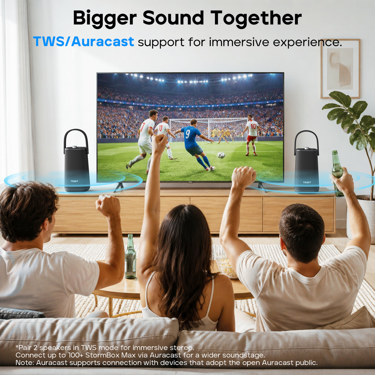 TRIBIT StormBox Max Portable Speaker