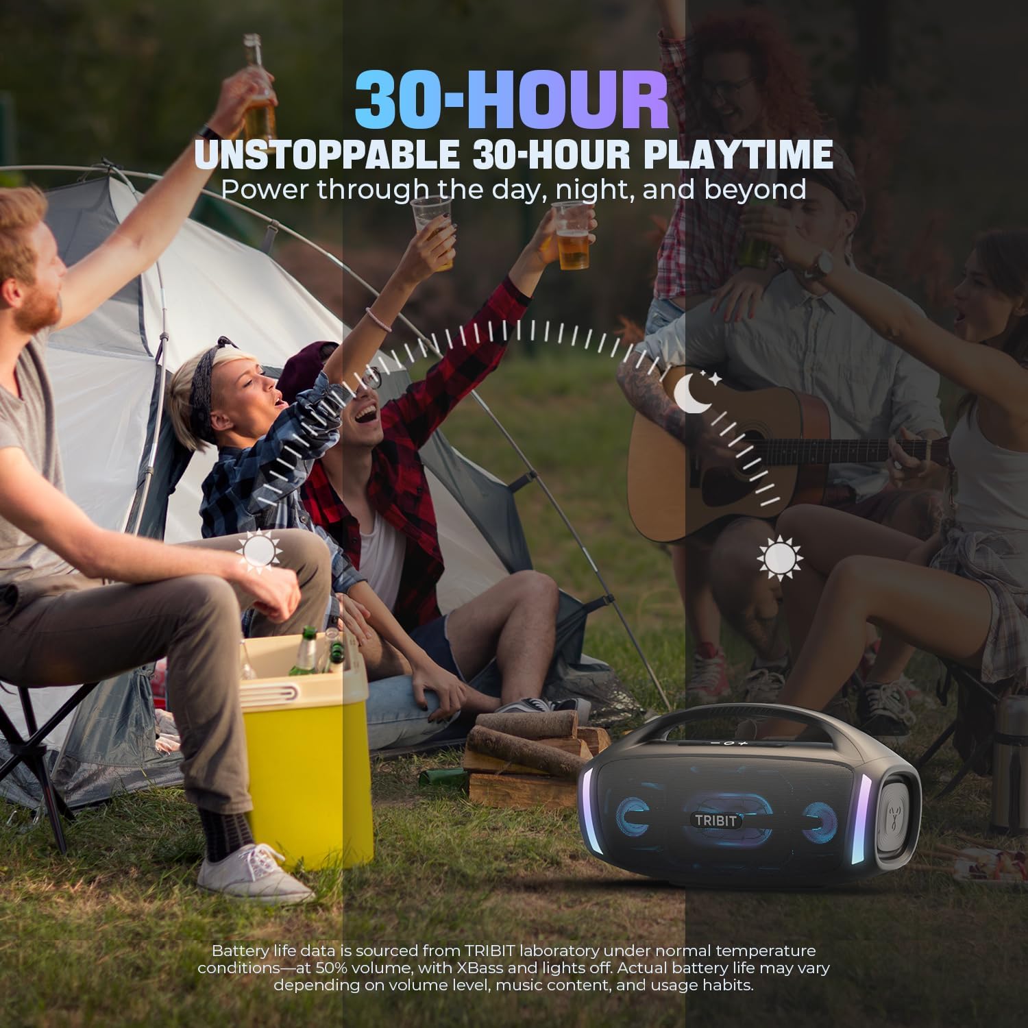 TRIBIT StormBox Blast 2 Portable Bluetooth Speaker