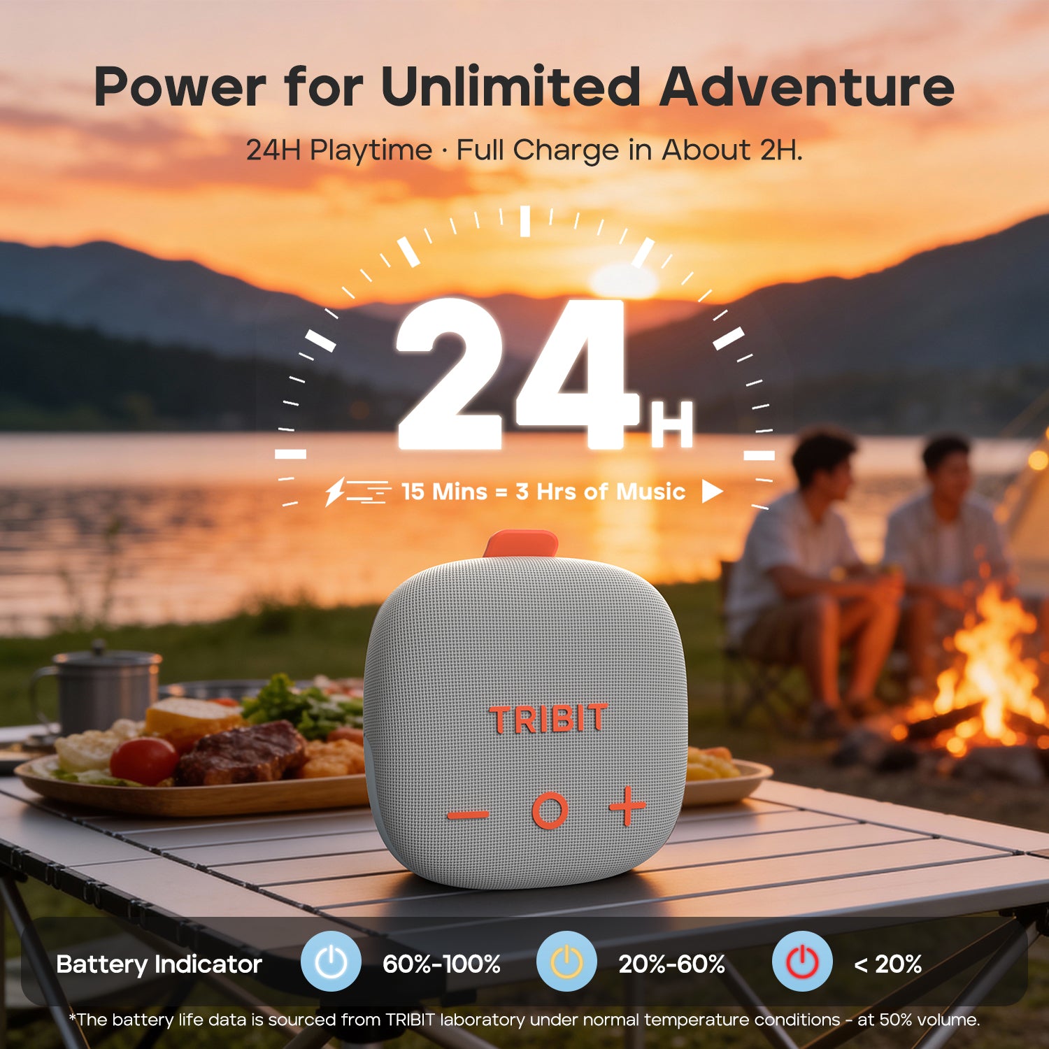 TRIBIT StormBox Micro 3 Portable Speaker