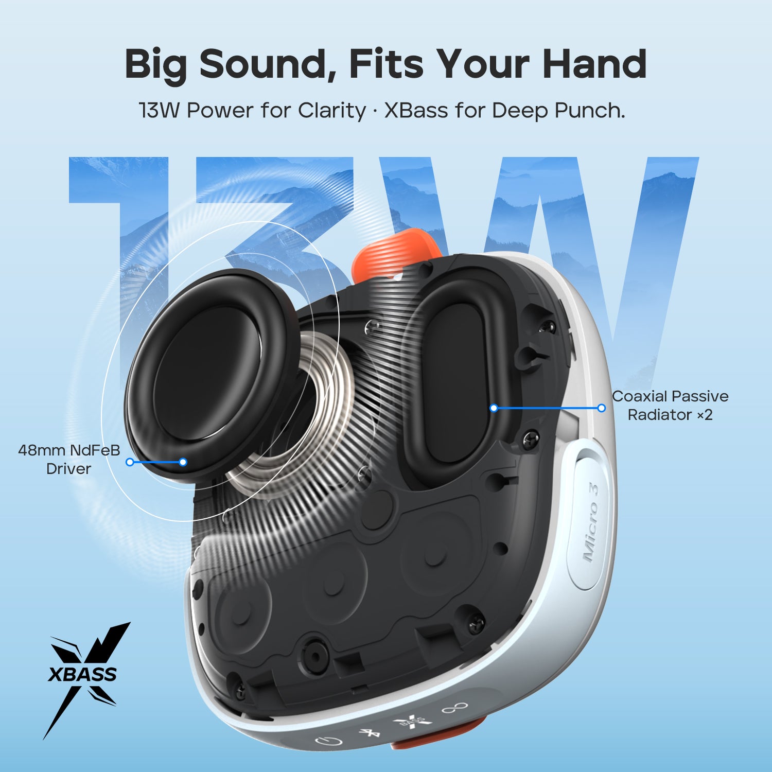 TRIBIT StormBox Micro 3 Portable Speaker