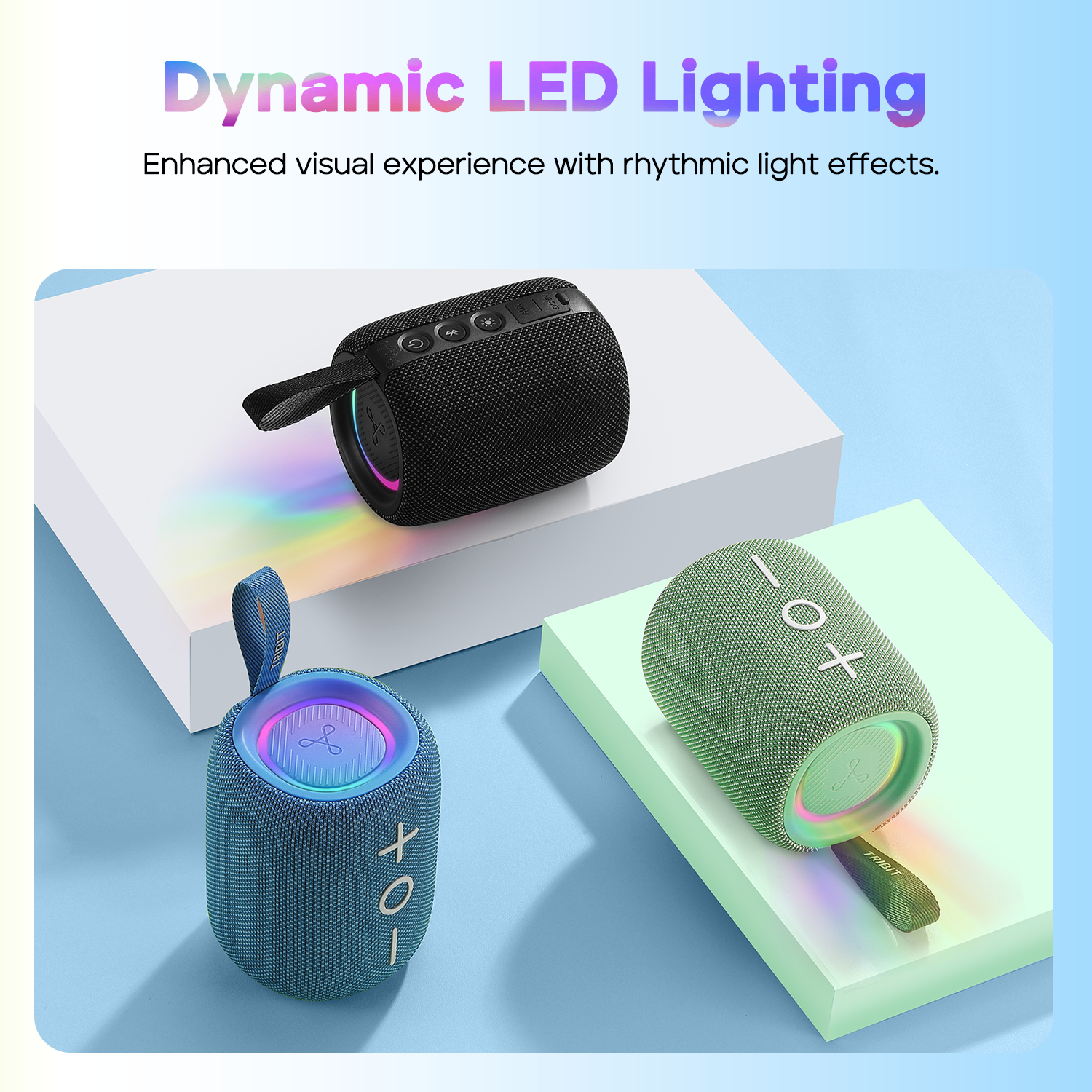 TRIBIT StormBox Mini+ Portable Bluetooth Speaker