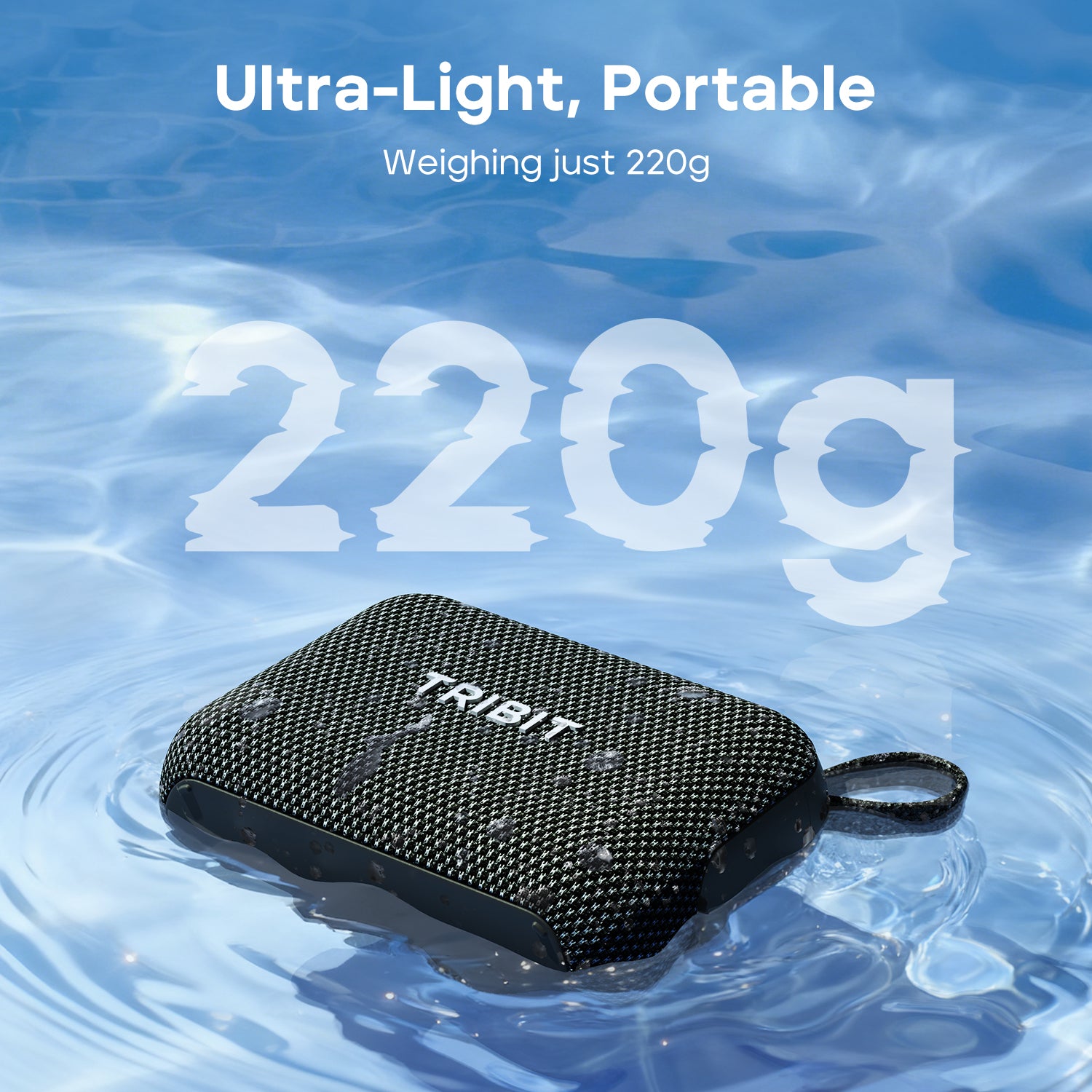 TRIBIT PocketGo Portable Bluetooth Speaker