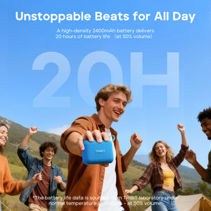 TRIBIT PocketGo Portable Bluetooth Speaker