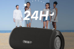 TRIBIT StormBox Lava Portable Bluetooth Speaker