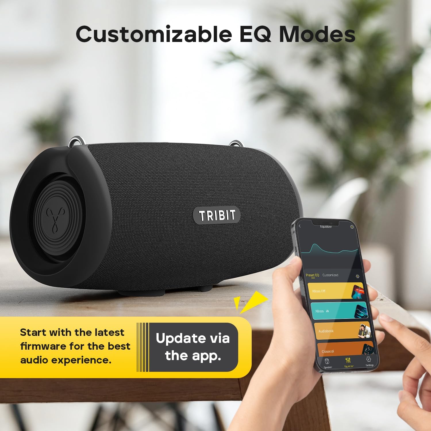 TRIBIT StormBox Lava Portable Bluetooth Speaker