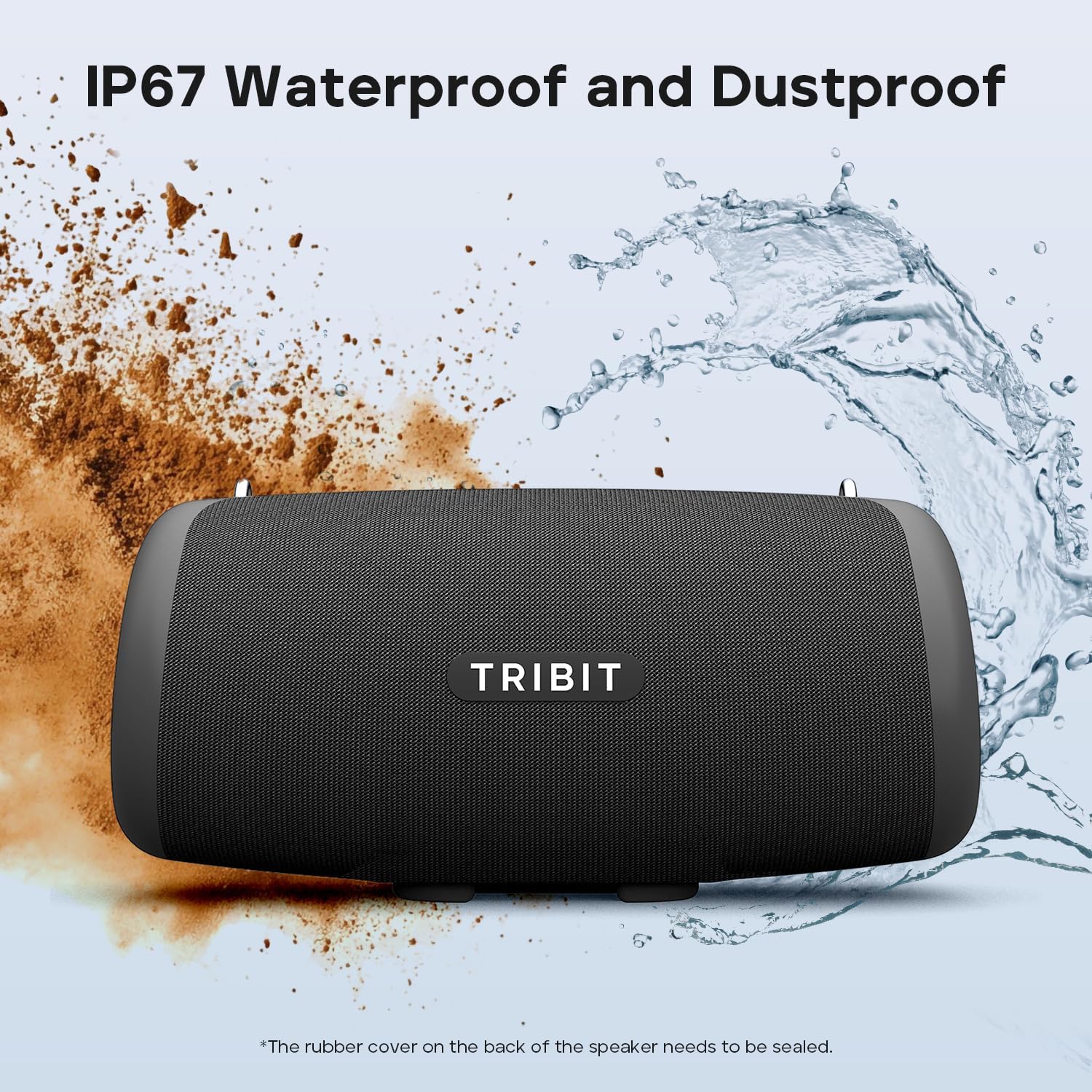TRIBIT StormBox Lava Portable Bluetooth Speaker