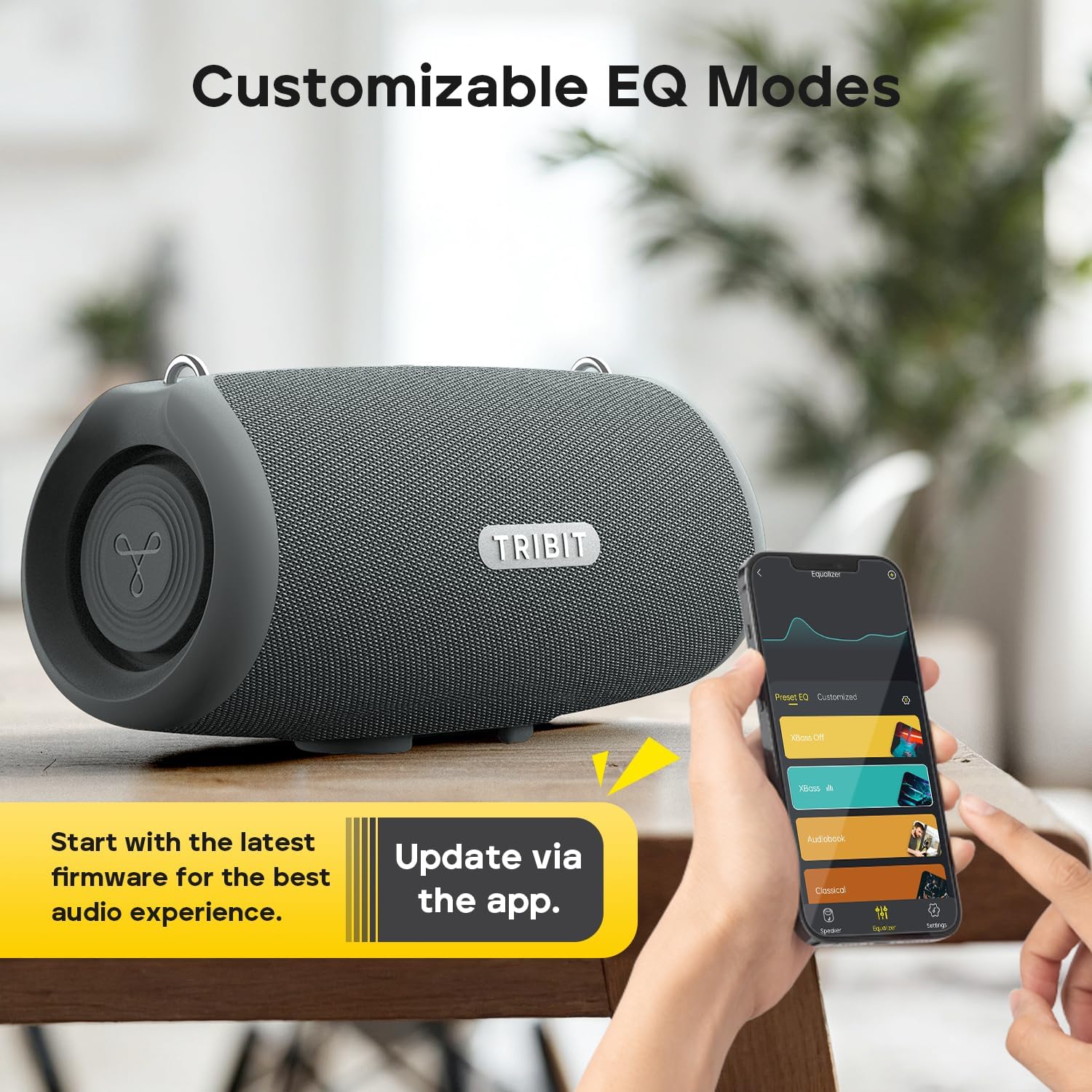 TRIBIT StormBox Lava Portable Bluetooth Speaker