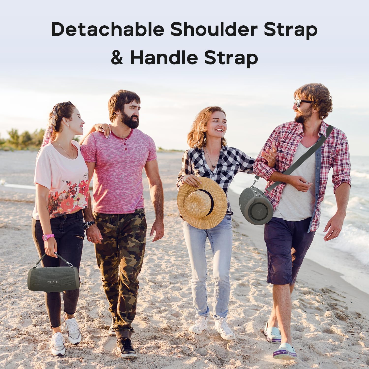 TRIBIT StormBox Lava Portable Bluetooth Speaker