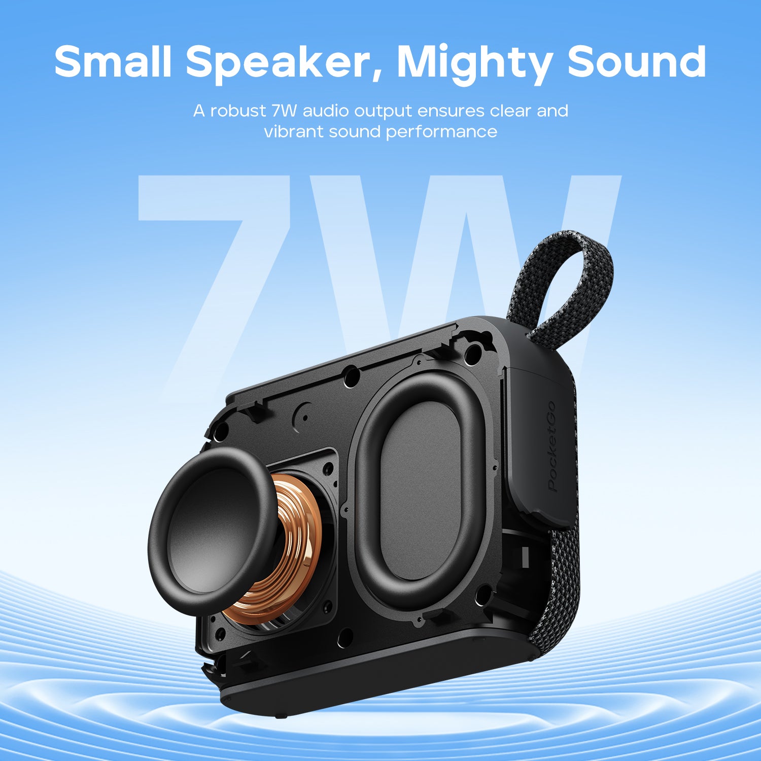 TRIBIT PocketGo Portable Bluetooth Speaker