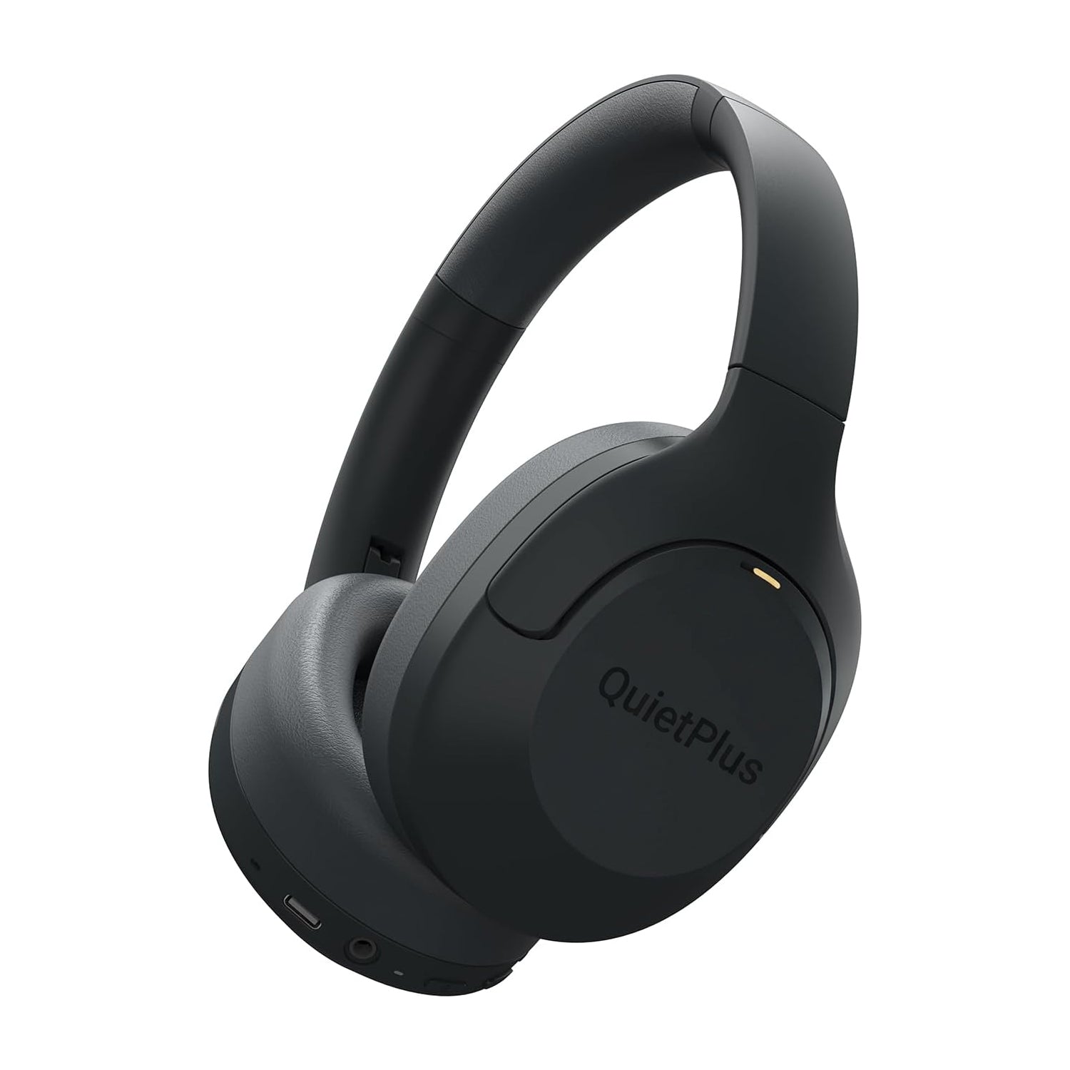 QuietPlus 81 Wireless Over Ear Headphones Hybrid Active Noise Cancelling Bluetooth 6.0 110H Playtime Deep Bass Foldable & Lightweight Bluetooth Headset Travel